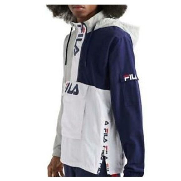 Fila Other - Fila Men's Fitness Workout Wind Breaker Athletic Track Jacket Hoodie